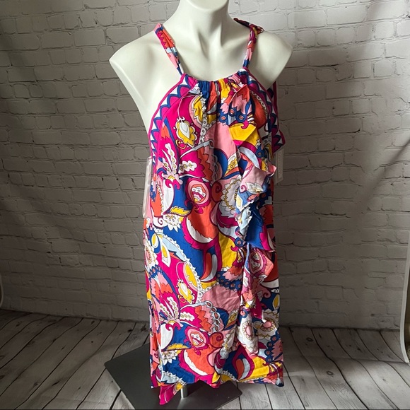 TRINA TURK SEVILLA MIDI DRESS / COVER UP - Picture 8 of 10